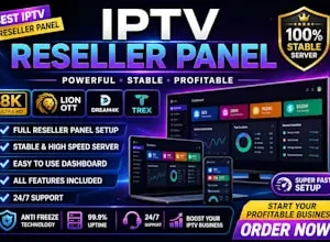 IPTV RESELLER PANEL 480 CREDITS